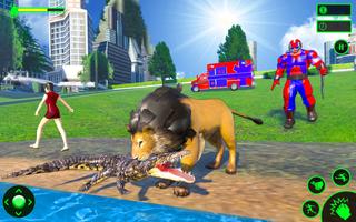 Robot Hero : Superhero Games imagem de tela 3