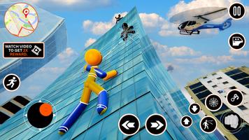 Open World Spider Stickman imagem de tela 2