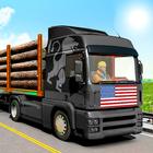 Jeux de camions américains 3D icône