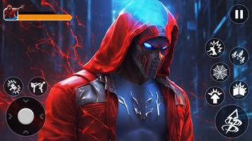 Spider Fighter Man Game 3d الملصق