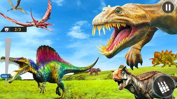 Super Dinosaur Hunting Games الملصق