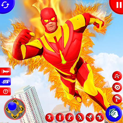 Flying Hero Games: Speed Hero