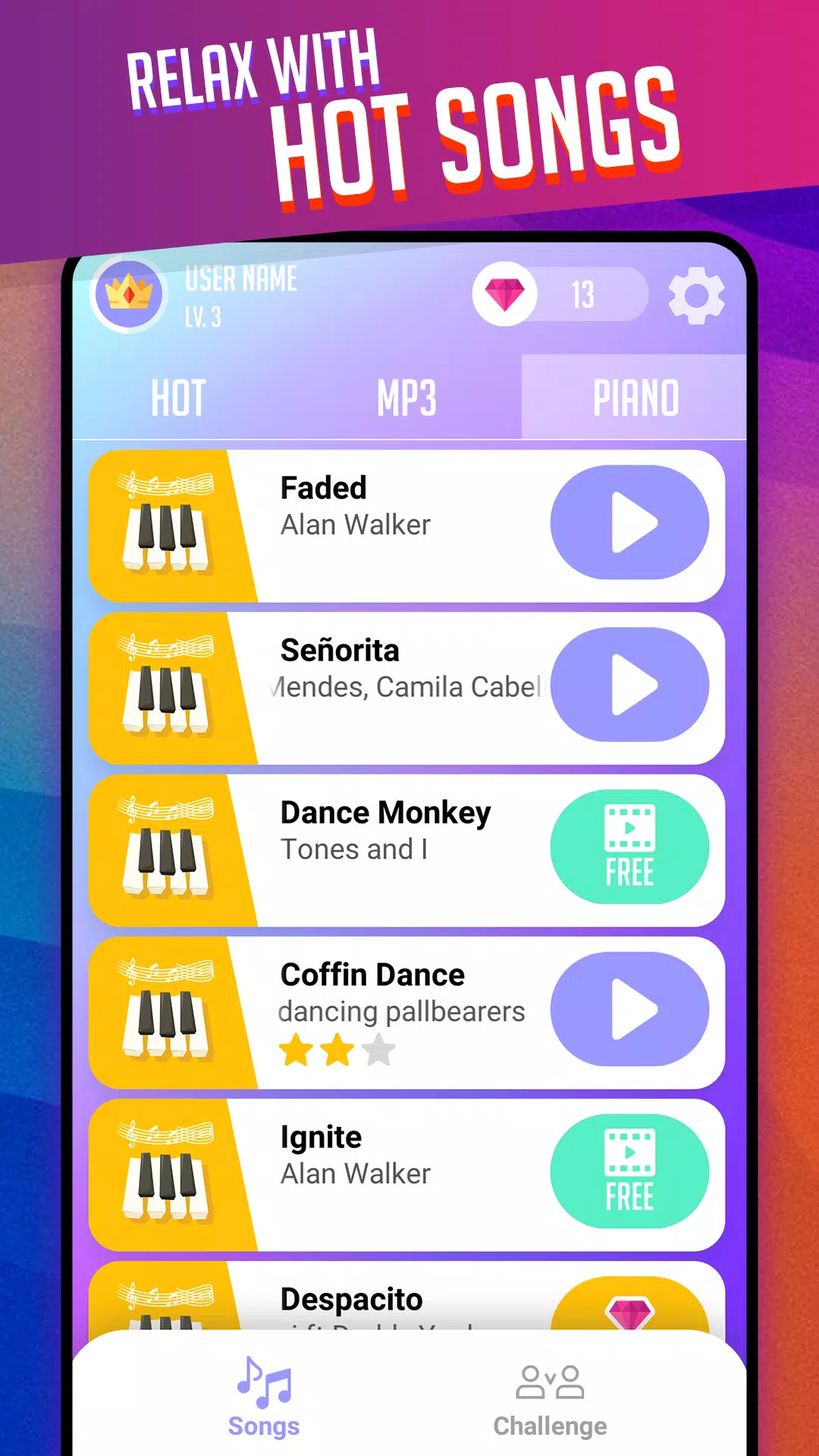 Piano Magic Tiles Despacito 2 - Baixar APK para Android