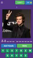 One Direction QUEST and QUIZ poster