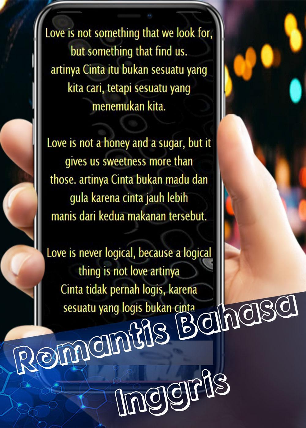 Kata Kata Bijak Romantis Bahasa Inggris Dan Artinya Buat Kekasih : Di