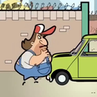 Super Mr Bean Game Driving Run иконка