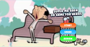 Super Mr Bean Game Driving Run постер