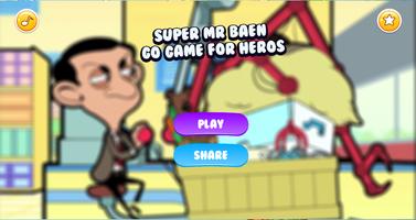 Super Mr Bean Game Driving Run تصوير الشاشة 1