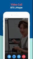 Faux appel avec BTS J-Hope capture d'écran 3