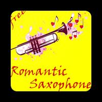 Saxophone Musique Romantique. Affiche