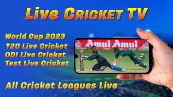Live Cricket TV 2023 پوسٹر