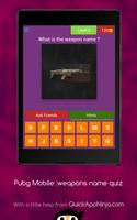Pubg Mobile:weapons name quiz capture d'écran 3