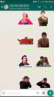 Friends TV Show Stickers for W syot layar 3