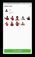 Mo Salah stickers for WhatsApp Poster