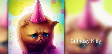 Birthday Cat : Cute Live wallp