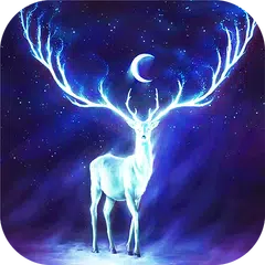 Night Bringer Magical deer lwp APK 下載