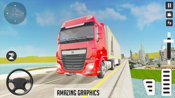 Euro Truck Transport Sim Games capture d'écran 2