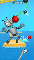 Ninja Robot Blade Cutter captura de pantalla 1