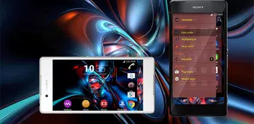 Тема Xperia™ | fusion