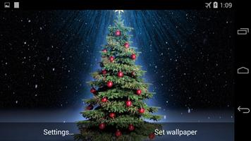 Christmas Tree Live Wallpaper تصوير الشاشة 1