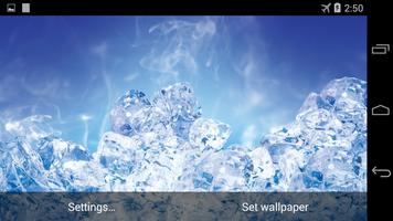 Ice Cubes Live Wallpaper FREE स्क्रीनशॉट 3
