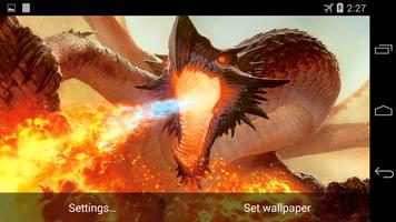 Magic Dragon Live Wallpaper Ekran Görüntüsü 3