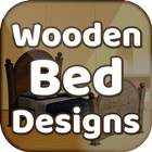 Wooden bed designs আইকন