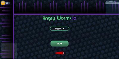 Angry Worms.io पोस्टर