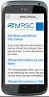 MRSC Officials Directory पोस्टर
