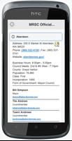 MRSC Officials Directory screenshot 1