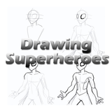 How To Draw Super Hero Characters أيقونة