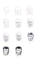 How To Draw Super Hero Characters captura de pantalla 1