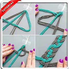 DIY Вязание Rope - Браслет