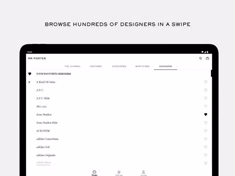 Screenshot 10 for MR PORTER: Shop men’s fashion
