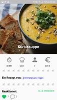 Vegane KochApp mit Nährwerten  Affiche