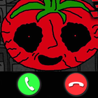 Mr hungry tomato Video Call icône