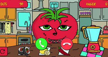 Mr hungry tomato Video Call capture d'écran 1
