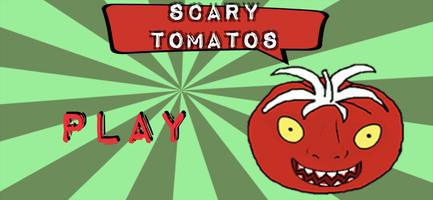 Scary Tomatos Game Plakat