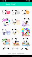 Les Stickers de Gadou تصوير الشاشة 1