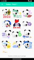 Les Stickers de Gadou تصوير الشاشة 2