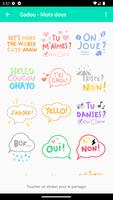 Les Stickers de Gadou تصوير الشاشة 3