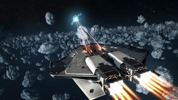 Solo-Raumschiff-Simulator Plakat