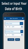 Age Calculator پوسٹر