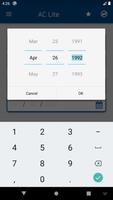 Age Calculator Lite स्क्रीनशॉट 1