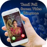 Tamil Full Screen Video Ringtone for Incoming Call icône