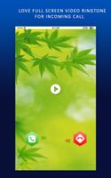 Love Full Screen Video Ringtone For Incoming Call captura de pantalla 2