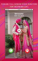 Punjabi Full Screen Video Ringtone Incoming Call capture d'écran 3