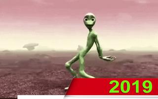 Green alien dance button تصوير الشاشة 3