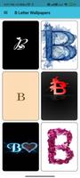 B Letters Wallpapers Plakat