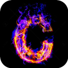C Letters Wallpaper HD-icoon